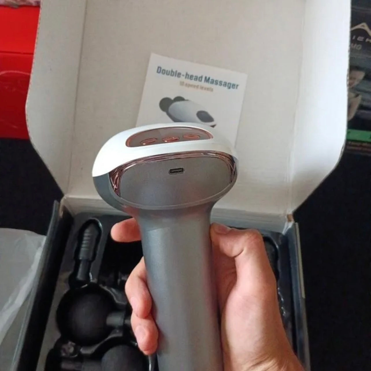 Blueidea Double-Head Percussion Massager - Model BLD-922
