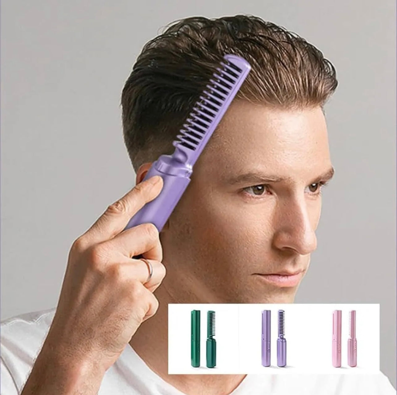 Rechargeable Heat Comb| Mini Hair Straightener