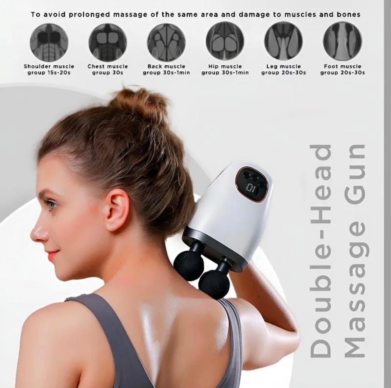 Blueidea Double-Head Percussion Massager - Model BLD-922