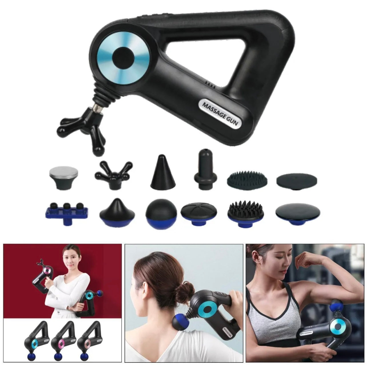 Blueidea Massage Gun - Deep Tissue Percussion Massager BLD-8891
