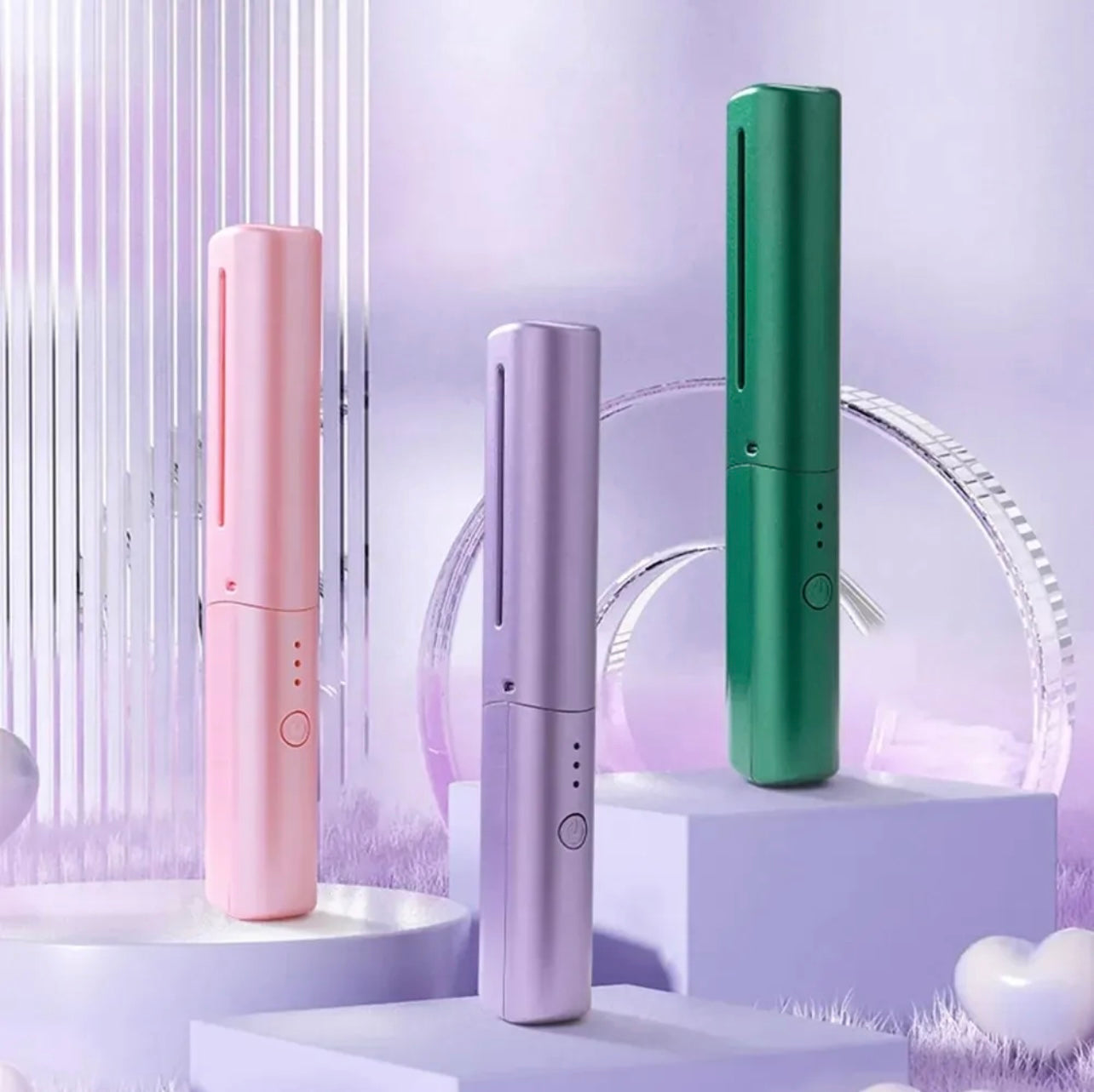 Rechargeable Heat Comb| Mini Hair Straightener