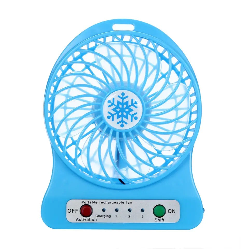 Portable Mini fan with led light - Orderly