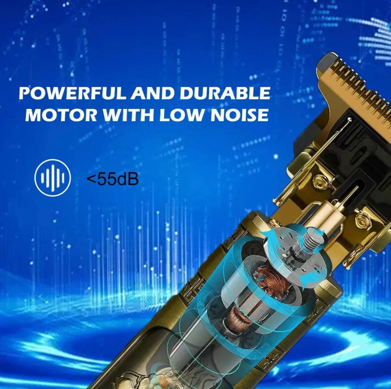 T9 Metal Body Hair Trimmer - Durable Precise and Powerful Grooming