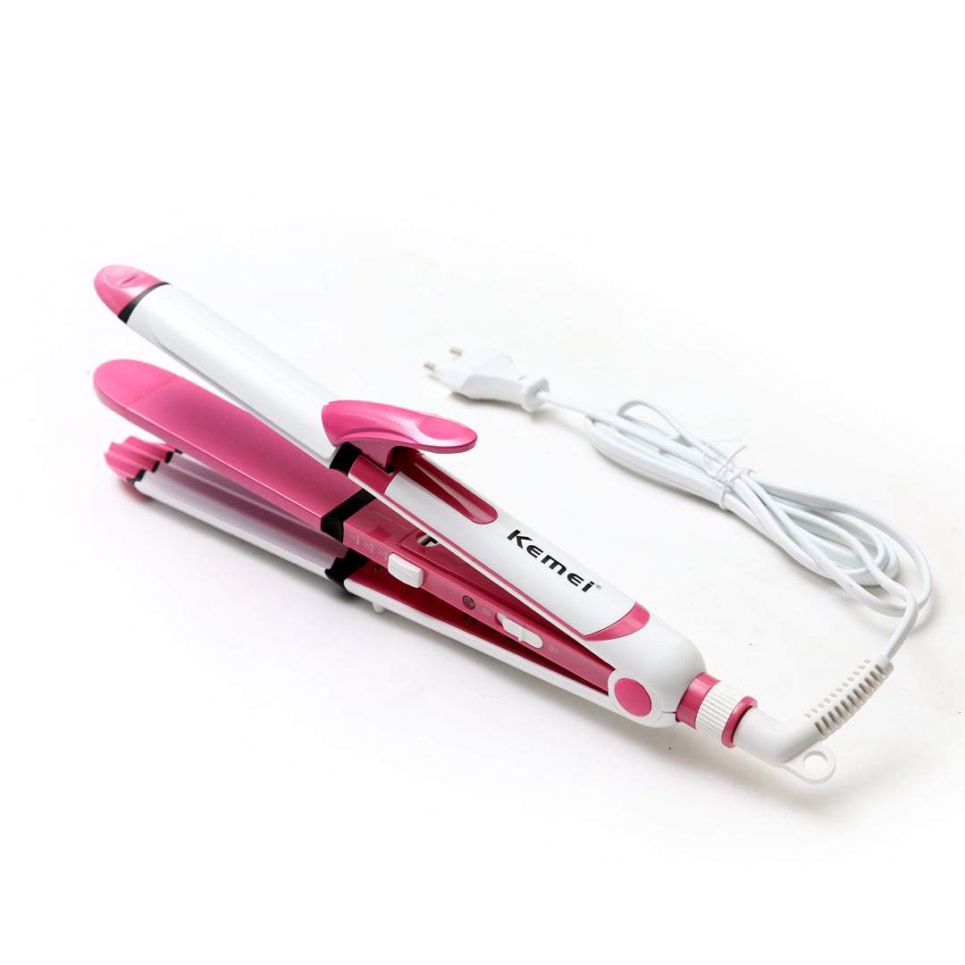 KEMEI 3 in 1 Hair Straightener KM-1291