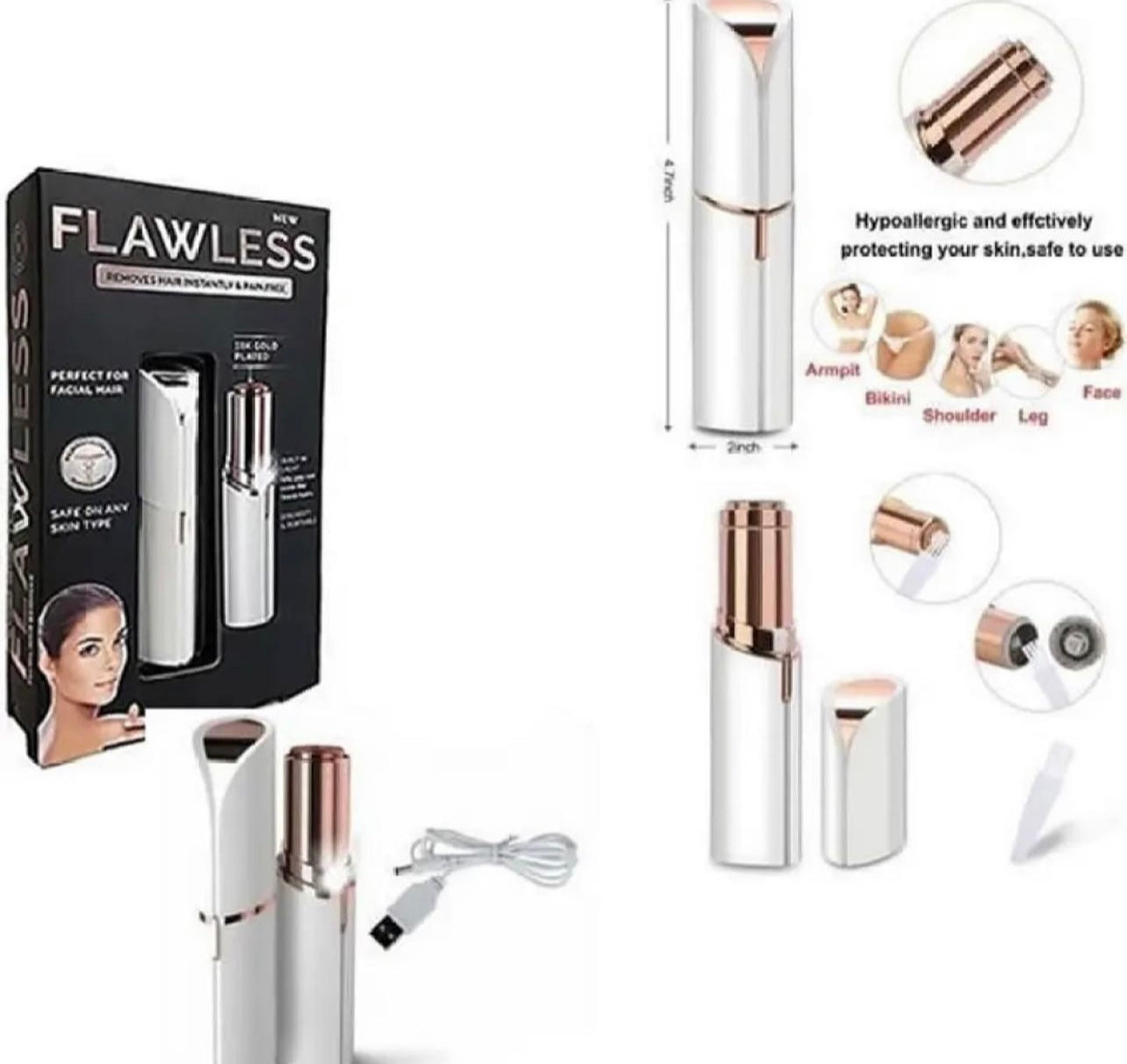 Flawless Facial Hair Remover - Orderly