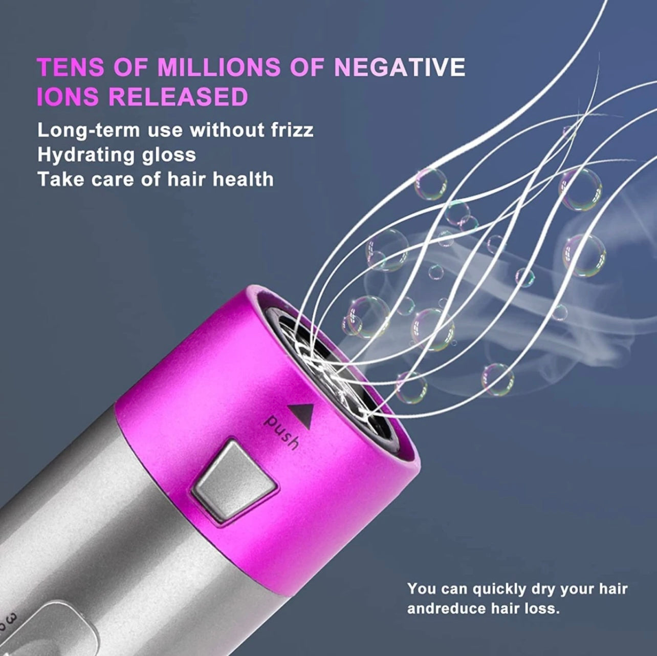 5 in 1 Hair Straightener Curler & Comb Dryer