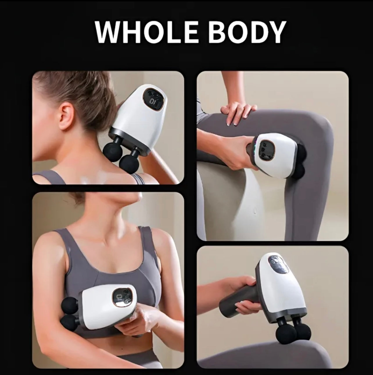 Blueidea Double-Head Percussion Massager - Model BLD-922