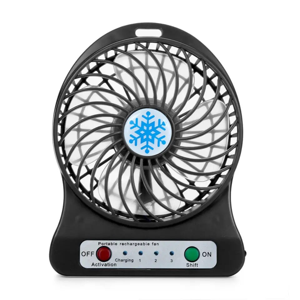 Portable Mini fan with led light - Orderly
