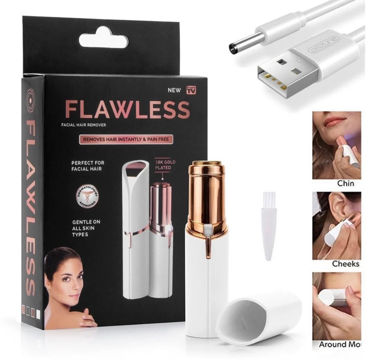 Flawless Facial Hair Remover - Orderly