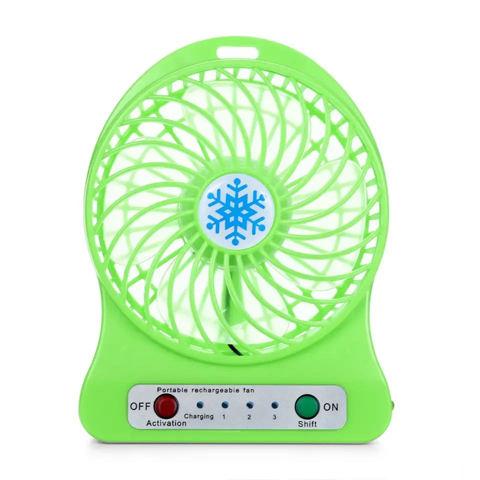 Portable Mini fan with led light - Orderly