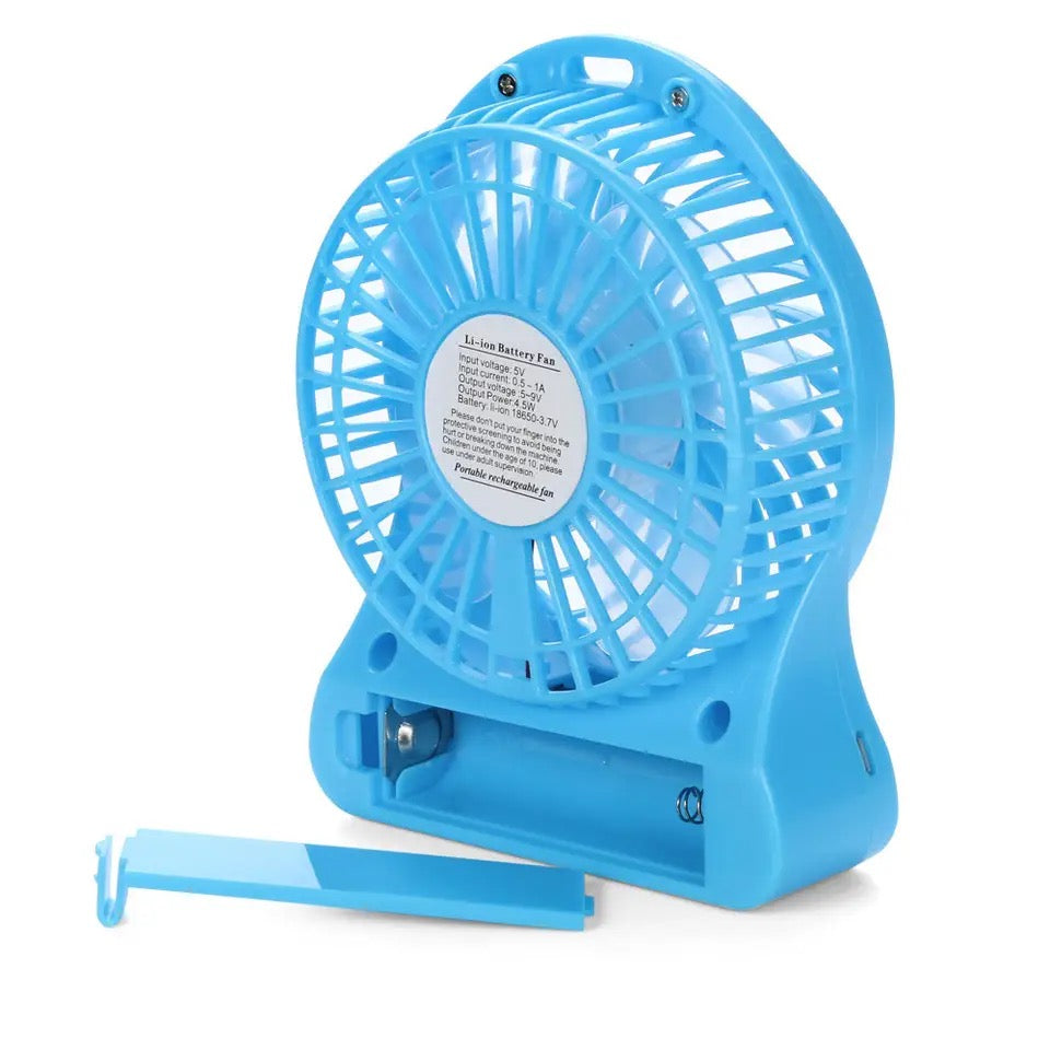 Portable Mini fan with led light - Orderly