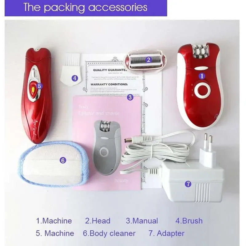 Kemei 3 in 1 Shaver Epilator