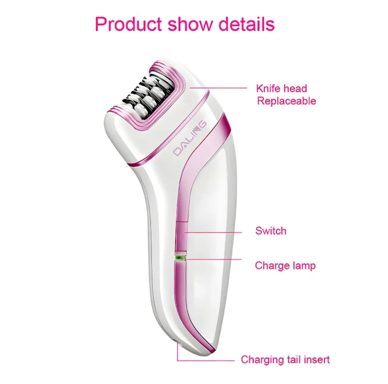 DALING Rechargeable Epilator DL-6015