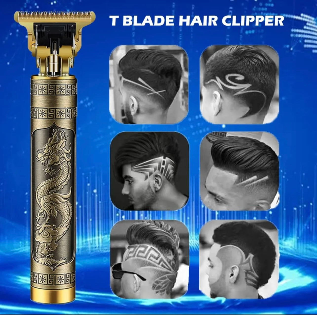 T9 Metal Body Hair Trimmer - Durable Precise and Powerful Grooming