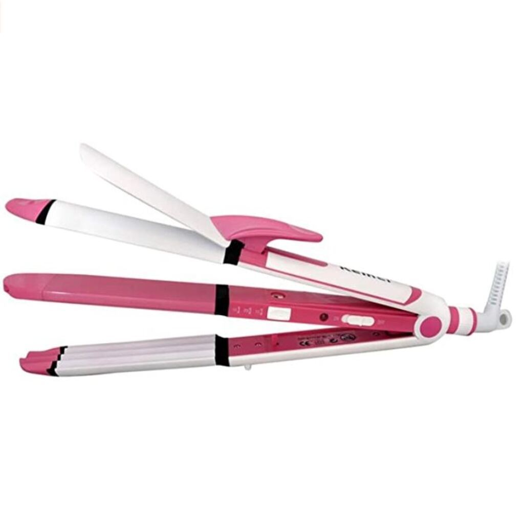KEMEI 3 in 1 Hair Straightener KM-1291