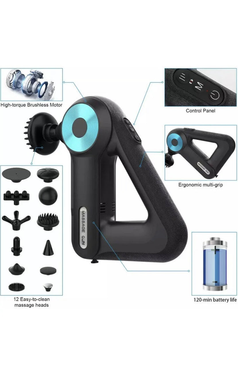Blueidea Massage Gun - Deep Tissue Percussion Massager BLD-8891