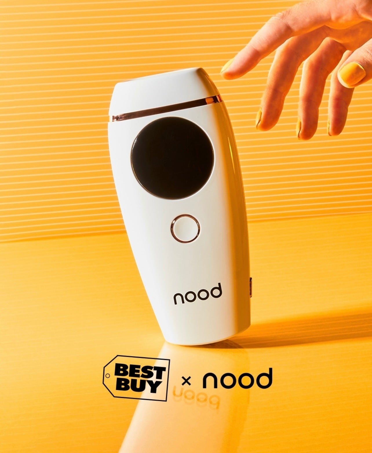 Nood IPL Hair Removal Machine - Permanent Hair Reduction Device for Women and Men