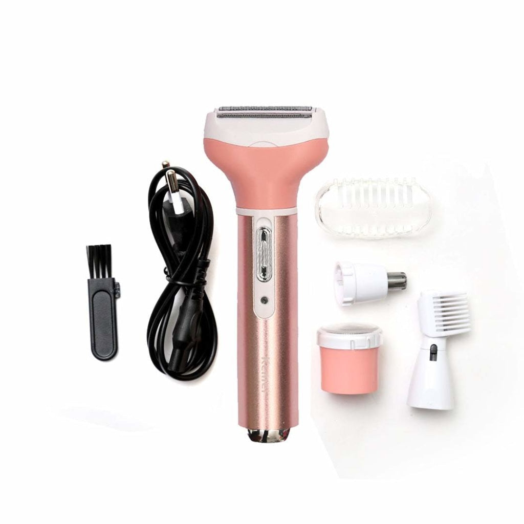 Kemei 4 in 1 Rechargeable Lady Shaver KM-6637
