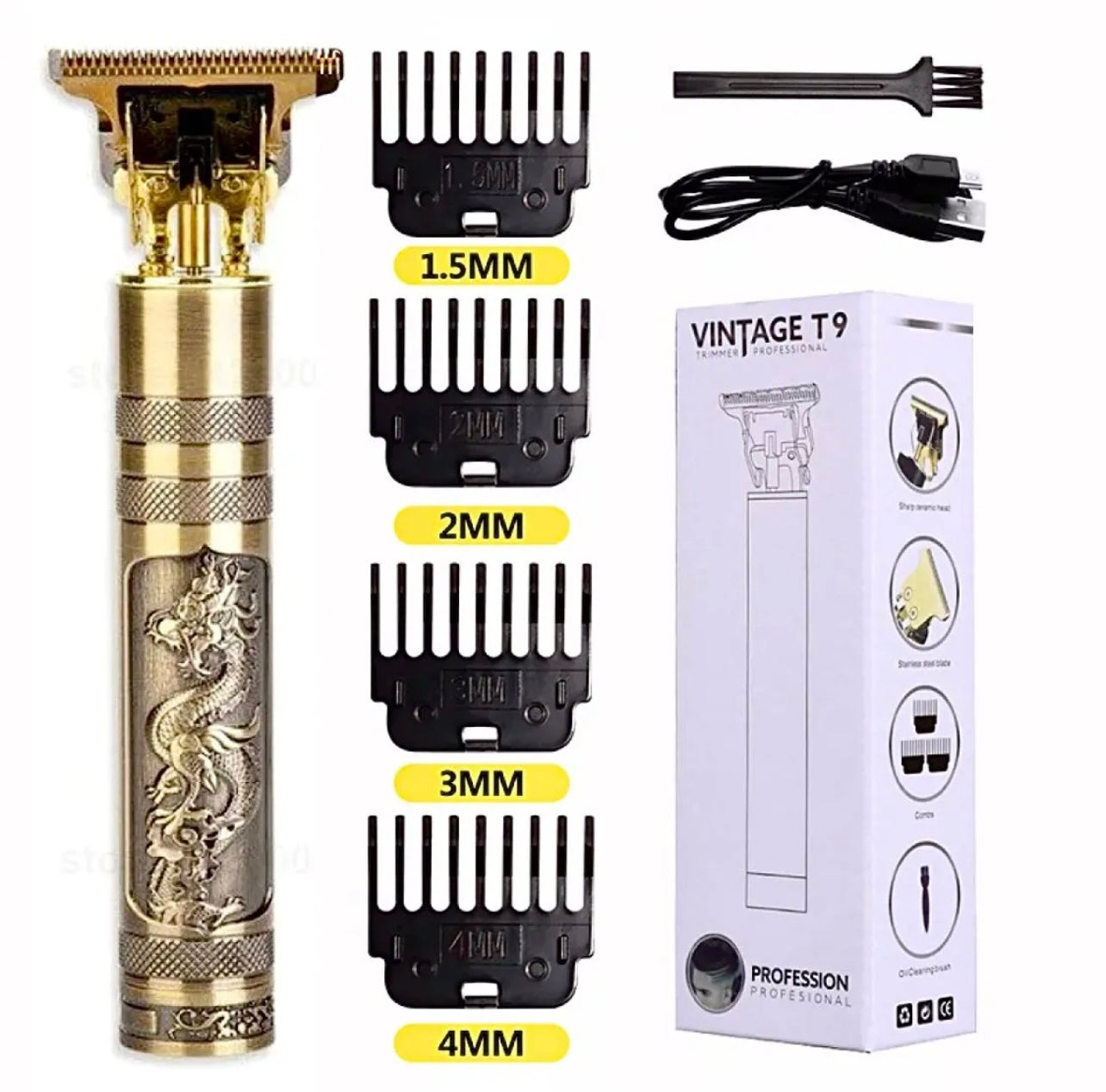 T9 Metal Body Hair Trimmer - Durable Precise and Powerful Grooming