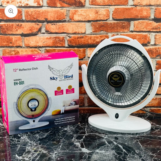 Sun Halogen Dish Heater 300/600W - Instant Warmth & Energy Efficiency