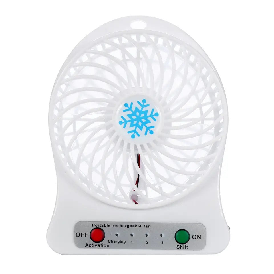 Portable Mini fan with led light - Orderly