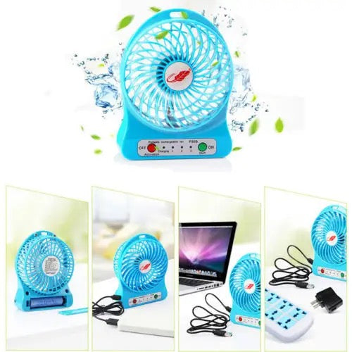 Portable Mini fan with led light - Orderly