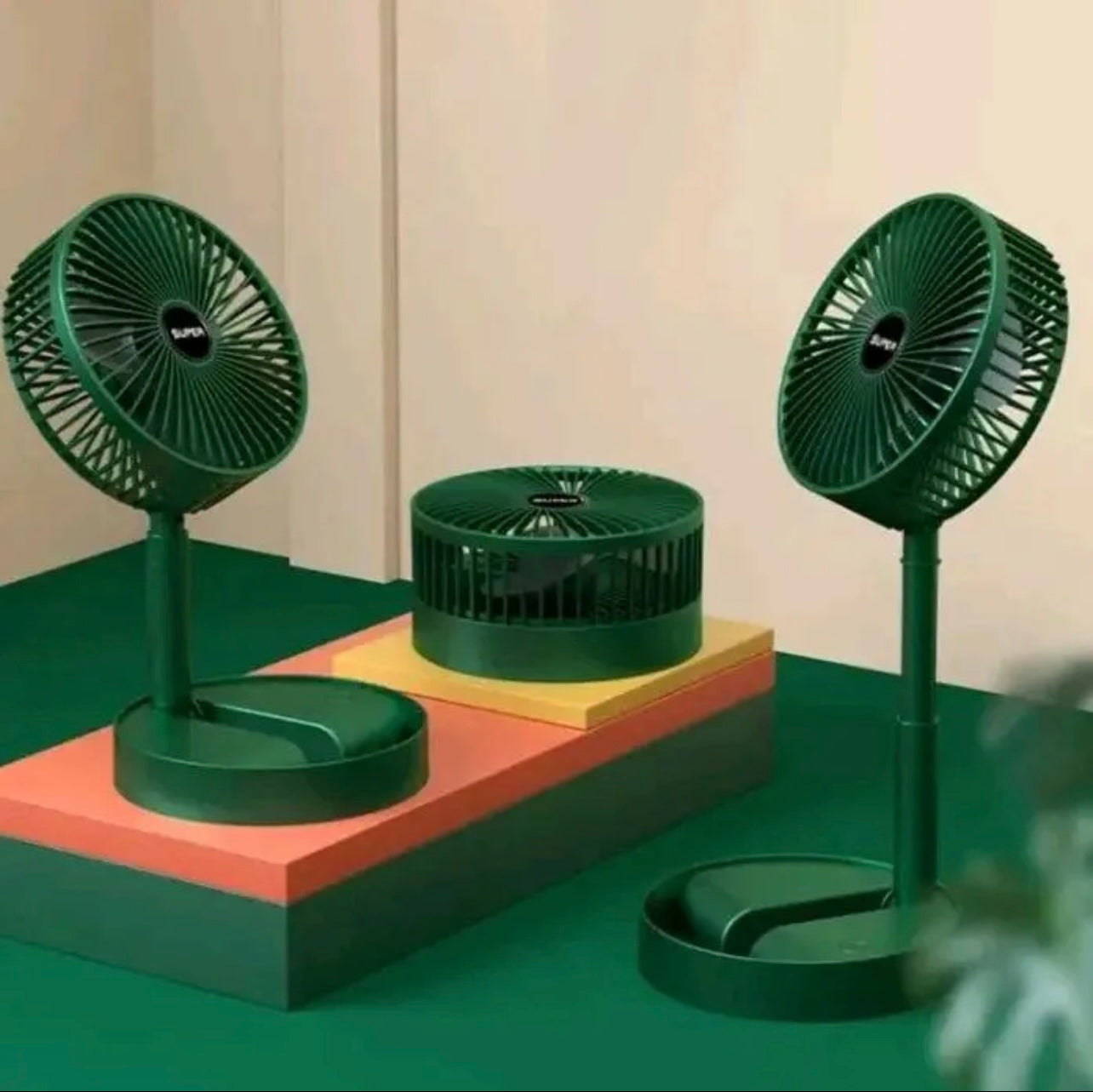 Rechargeable Telescopic Table Fan