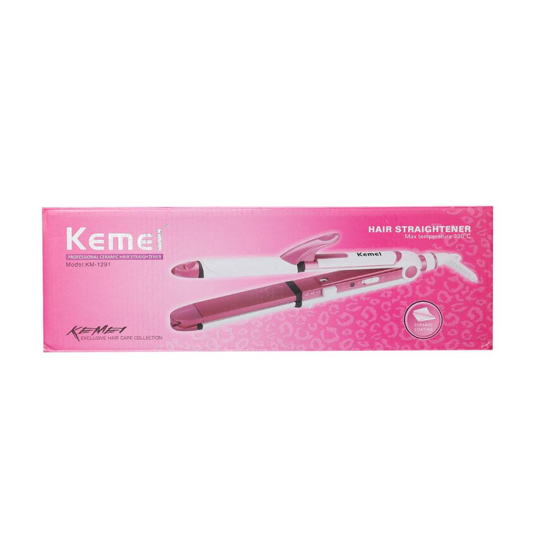 KEMEI 3 in 1 Hair Straightener KM-1291