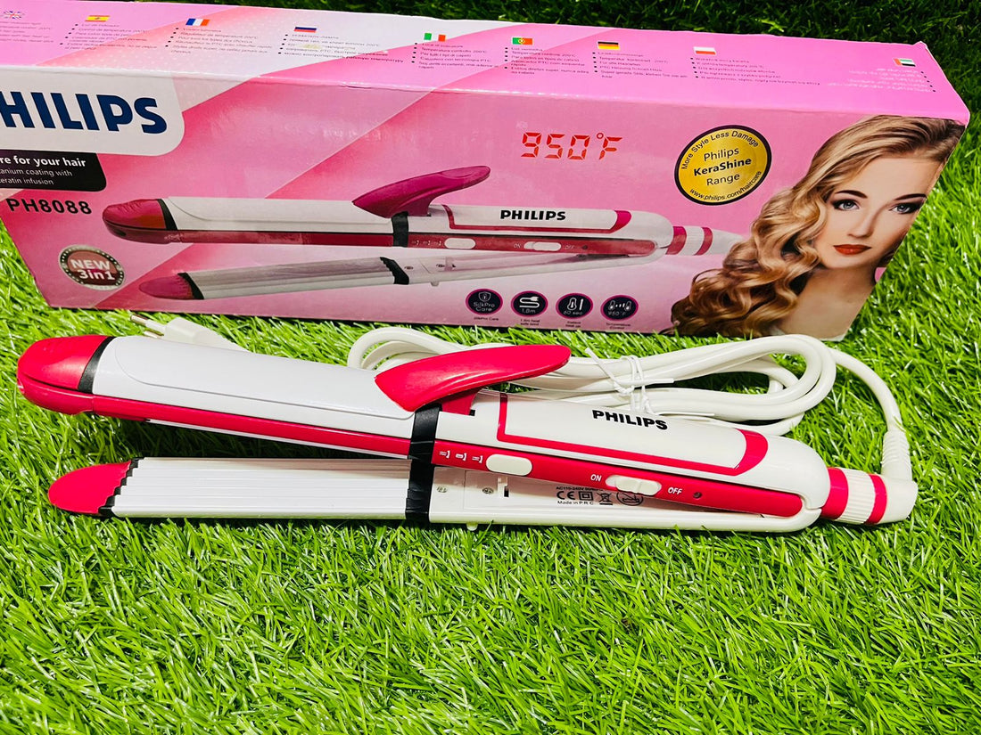 PHILIPS 3 in 1 Professional Hair Straightener