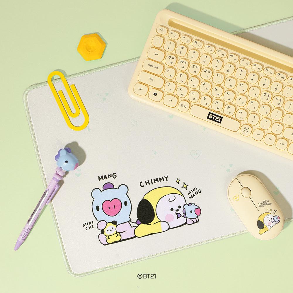 BT21 Official Long keyboard & Mouse Pad - Orderly