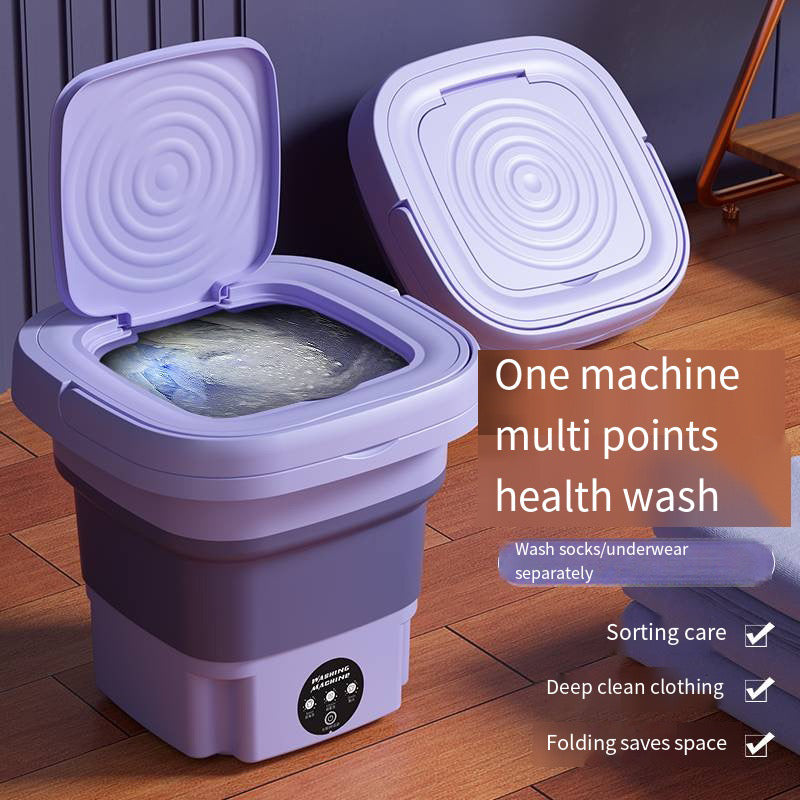 Portable Folding Mini Washing Machine