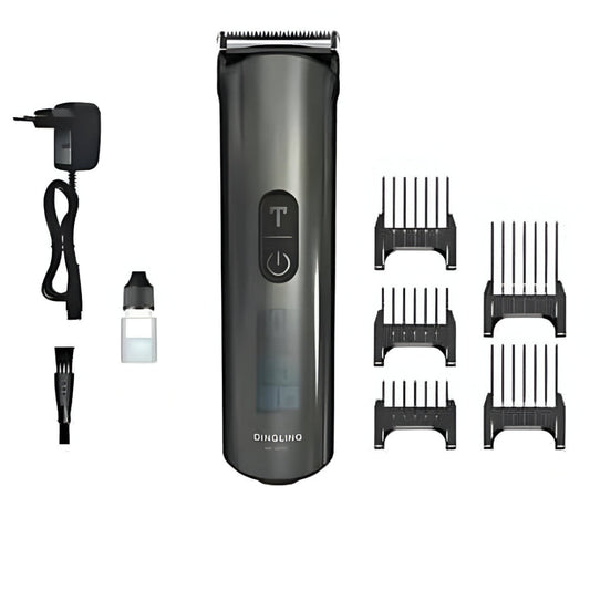 DINGLING Professional Cordless Hair Clipper & Beard Trimmer Set RF-607X