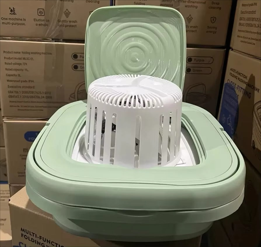 Portable Folding Mini Washing Machine