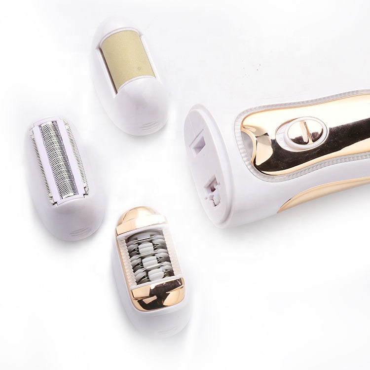 Kemei 3-in-1 Rechargeable Epilator & Shaver KM-373