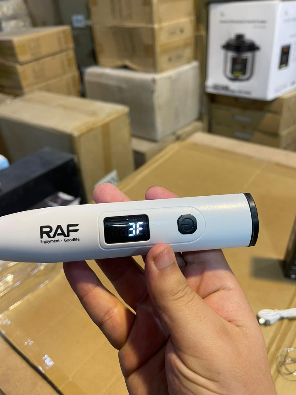 RAF 3-in-1 Electric Egg Whisk | Handheld USB Rechargeable Milk Frother & Mixer (20W)