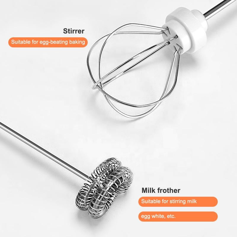 SOKANY 2-in-1 USB Electric Milk Frother & Handheld Mixer (SK-02014)