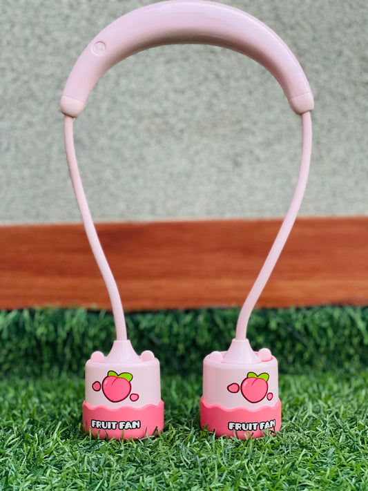 Rechargeable Neck Fruit Fan