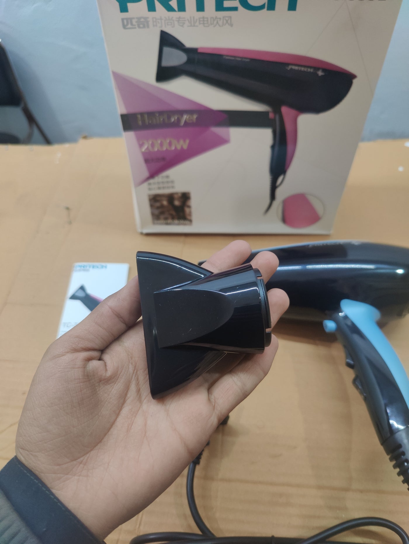 PRITECH Professional Fashion Hair Dryer TC-3331