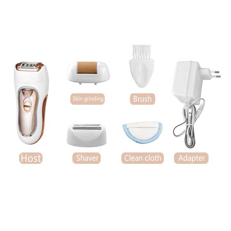 Kemei 3-in-1 Rechargeable Epilator & Shaver KM-373