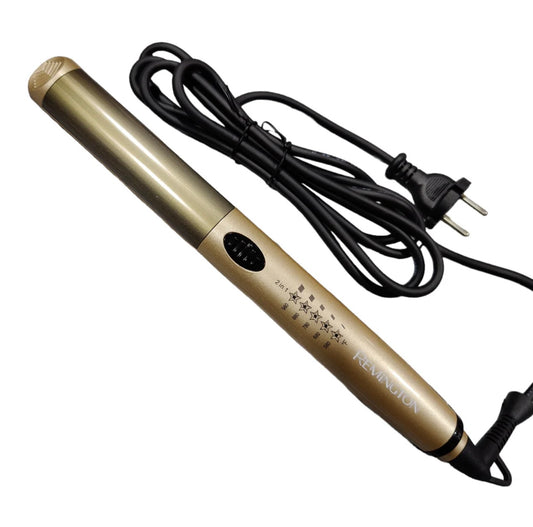 REMINGTON 2-in-1 Sleek & Curl Keratin Therapy Hair Straightener S-881